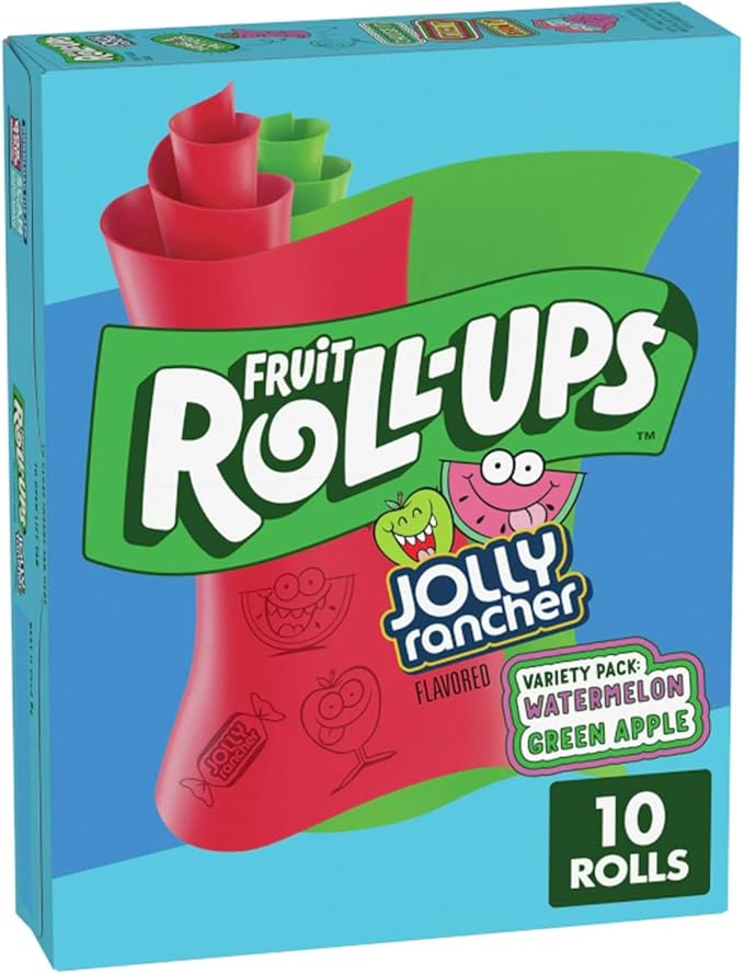 Jolly Rancher Fruit Roll Ups (10 pack)