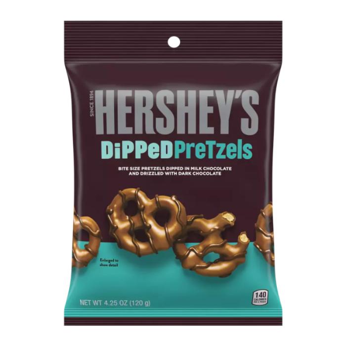 Hershey's Dipped Milk Chocolate Pretzels
