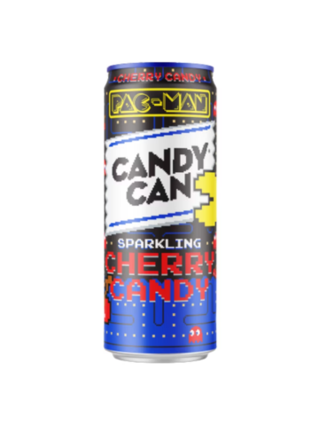Pac-Man Candy Can Sparkling Cherry Candy