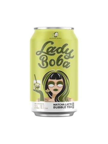 Lady Boba Matcha Bubble Tea